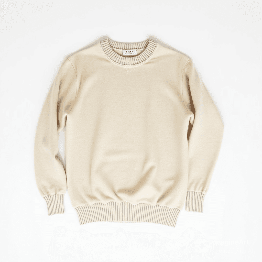 Minimalist Crewneck Sweater