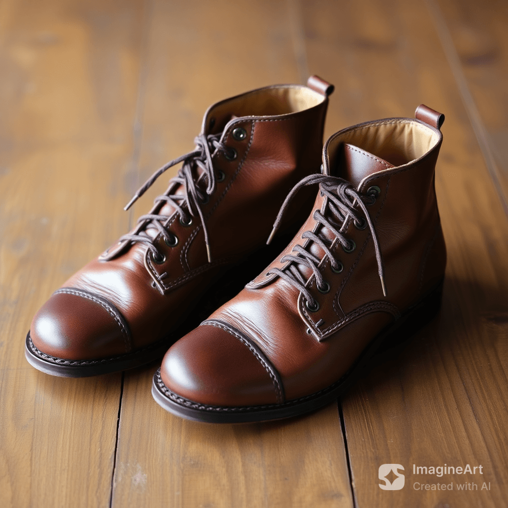 Handmade Leather Boots
